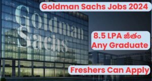 Goldman Sachs Jobs 2024