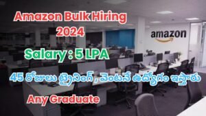 Amazon Bulk Hiring