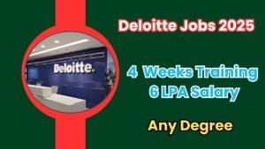 Latest Deloitte Recruitment 2025